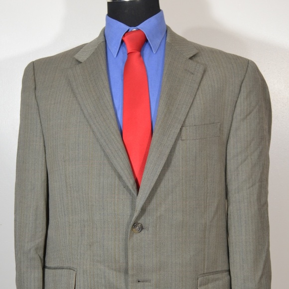 Izod 44R Sport Coat Blazer Suit Jacket - Picture 1 of 8